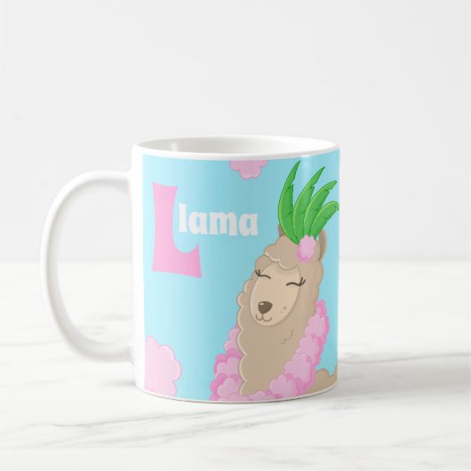 Llama Kaffeetasse (Links)