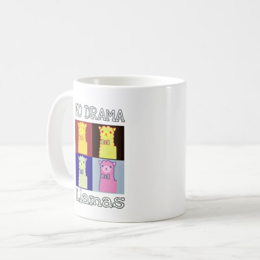 Llama Kaffeetasse (Vorderseite Links)