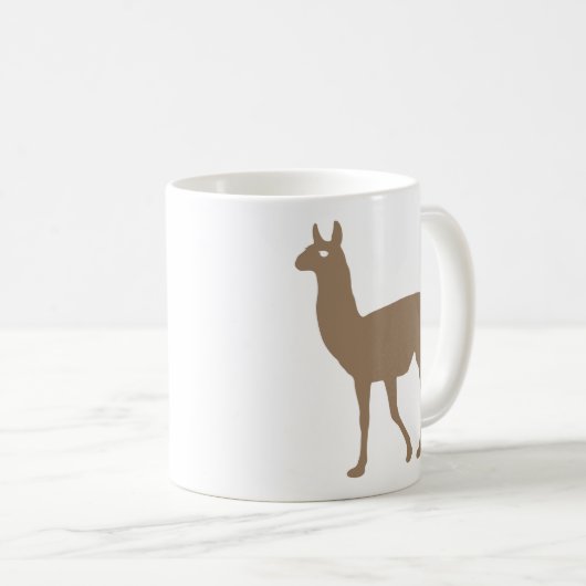 Llama Kaffeetasse (VorderseiteRechts)