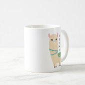 Llama Kaffeetasse (VorderseiteRechts)