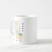 Llama Kaffeetasse (Vorderseite Links)