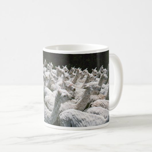 Llama Kaffeetasse (VorderseiteRechts)