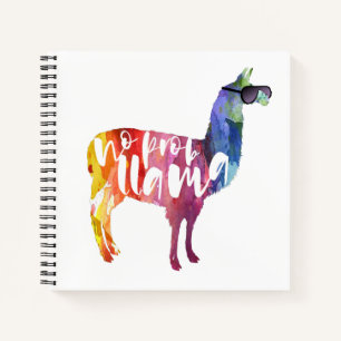 Llama. Kein Problem. Kein Prob-Lama. lustige Sprü Notizbuch