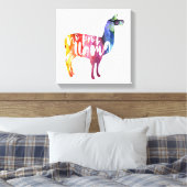 Llama. Kein Problem. Kein Prob-Lama. Lustige Sprüc Leinwanddruck (Insitu (Schlafzimmer))