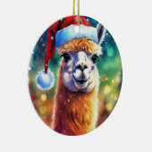 Llama Keramik Ornament (Rechts)
