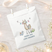 Llama Kindergeburtstag Party Geschenktütchen (Ausgeschnitten)