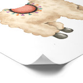 Llama Kinderzimmer Poster Kids Room Decke (Ecke)