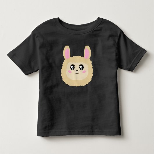Llama Kleinkind T-shirt (Vorderseite)
