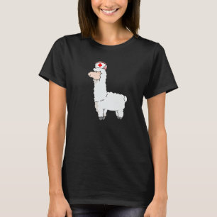 Llama-Krankenpflege Internationaler Krankenpflegst T-Shirt
