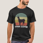 Llama L Rechtschreibung T-Shirt (Vorderseite)