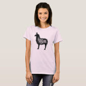 LLAMA LAND von Rhonda T-Shirt (Vorne ganz)