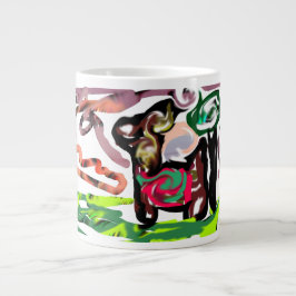 Llama Lazy Jumbo-Tasse