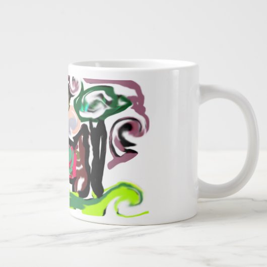 Llama Lazy Jumbo-Tasse (Rechts)