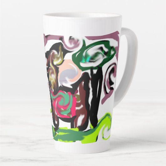 Llama Lazy Milchtasse (Rechte Ecke)