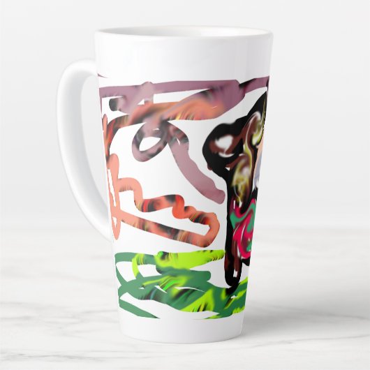 Llama Lazy Milchtasse (Linke Ecke)