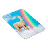 Llama Licking Rainbow Magnet (Rechte Seite)