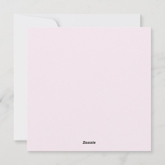 Llama-Liebe Feiertagskarte (Rückseite)