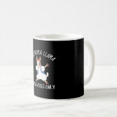 Llama Liebe Good Vibes School Dabbing Boys Kaffeetasse (VorderseiteRechts)