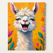 Llama-Liebe in Bloom Planer (Rückseite)