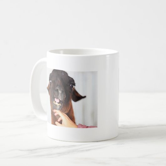 Llama-Liebe Kaffeetasse (Vorderseite Links)