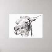 Llama-Liebe Leinwanddruck (Vorderseite)