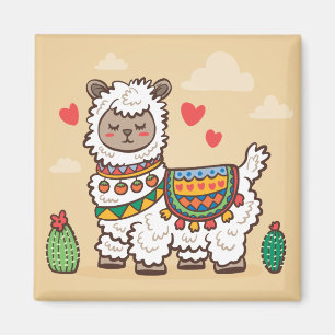 Llama-Liebe Magnet