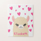 Llama-Liebe Puzzle (Vertikal)