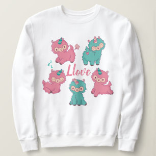 Llama-Liebe Sweatshirt