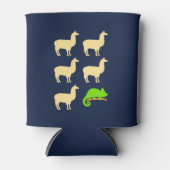 Llama Llama Llama Llama Llama Chameleon Dosenkühler (Vorderseite)