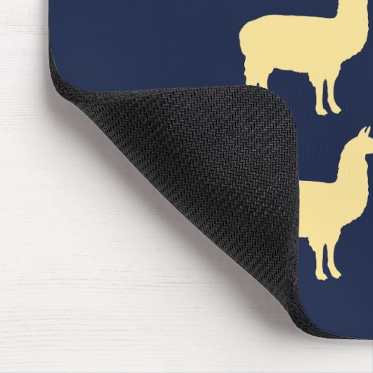 Llama Llama Llama Llama Llama Chameleon Mousepad (Ecke)