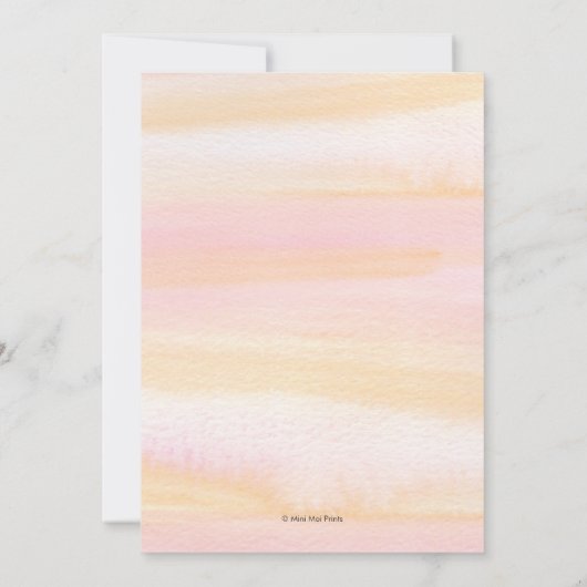 Llama Llama Mama Baby Showeinladung Einladung (Rückseite)