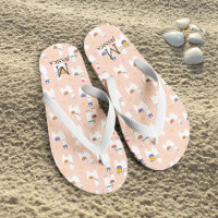 Llama Llama Niedlich Llama Pattern auf rosa