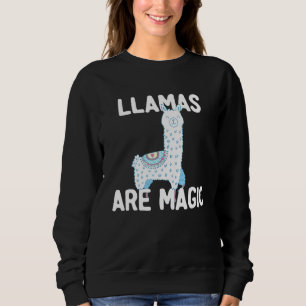 Llama Llamas sind magische Animal Llama Kids Sweatshirt