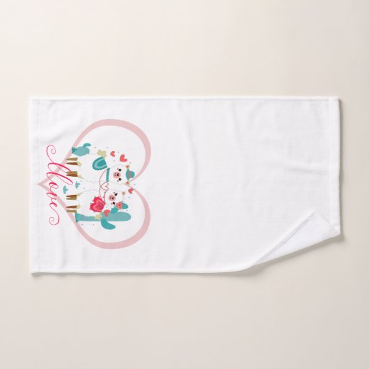 Llama Llove Handtuch (Handtuch)