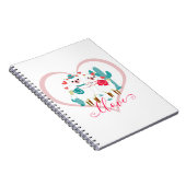 Llama Llove Notizblock (Rechte Seite)