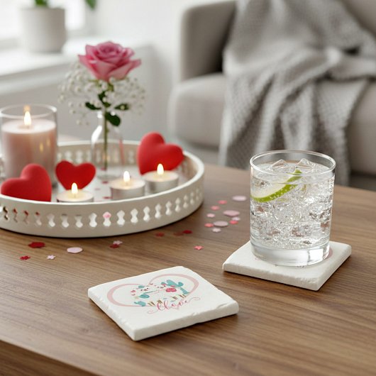 Llama Llove Steinuntersetzer