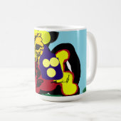 Llama  love  kaffeetasse (VorderseiteRechts)