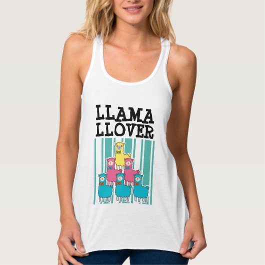LLAMA LOVER T - SHIRT (Vorderseite)