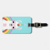 Llama Luggage Tags Gepäckanhänger (Vorderseite horizontal)