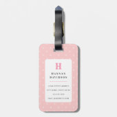 Llama Luggage Tags Gepäckanhänger (Rückseite vertikal)