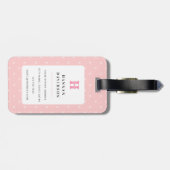 Llama Luggage Tags Gepäckanhänger (Rückseite horizontal)