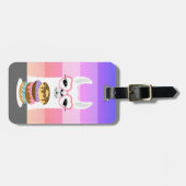 Llama Luggage Tags Gepäckanhänger (Vorderseite horizontal)