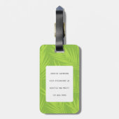 Llama Luggage Tags Gepäckanhänger (Rückseite vertikal)