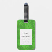 Llama Luggage Tags Gepäckanhänger (Rückseite vertikal)