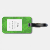 Llama Luggage Tags Gepäckanhänger (Rückseite horizontal)