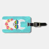 Llama Luggage Tags Gepäckanhänger (Vorderseite horizontal)