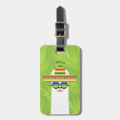 Llama Luggage Tags Gepäckanhänger (Vorderseite vertikal)