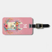 Llama Luggage Tags Gepäckanhänger (Vorderseite horizontal)