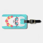 Llama Luggage Tags Gepäckanhänger (Vorderseite horizontal)