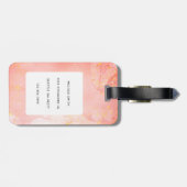 Llama Luggage Tags Gepäckanhänger (Rückseite horizontal)